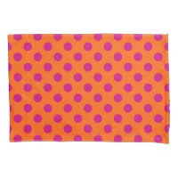 Pois Fuchsia orange