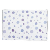 Housse D'oreillers pois peint à la main (Dos)