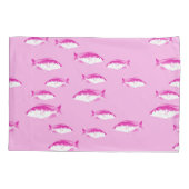 Housse D'oreillers Poisson rose (Dos)