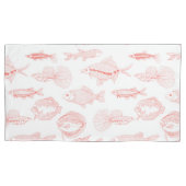 Housse D'oreillers Poissons (devant-gauche)