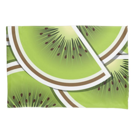 Housse D'oreillers Poissons funky kiwi (devant)