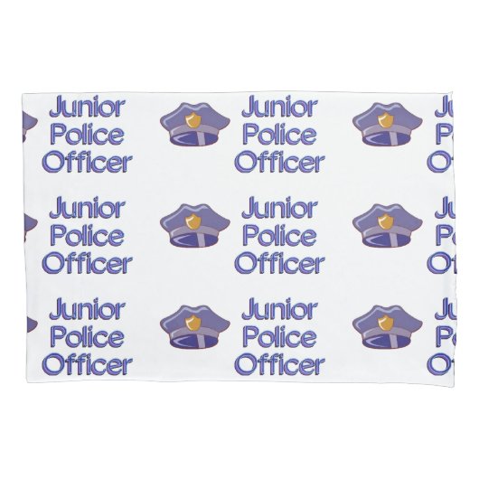 Housse D'oreillers Policier junior (devant)