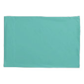 Housse D'oreillers Polka Dot Pillowcase (Aqua & White) (Dos)