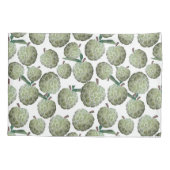 Housse D'oreillers Pommes à sucre vertes, fruits tropicaux (Dos)