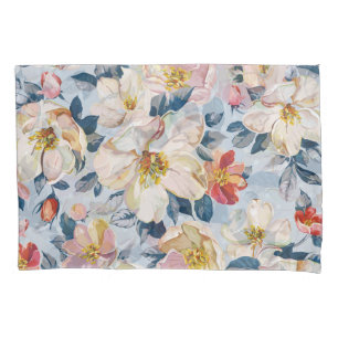 Housse D'oreillers Pommier florissant, motif élégant.