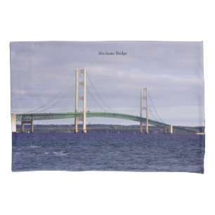 Housse D'oreillers Pont Mackinac Mackinaw Ville coque coussin