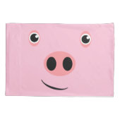 Housse D'oreillers Porc fait face (Dos)