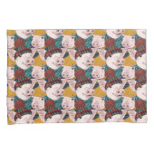 Housse D'oreillers Porcs avec le motif de casquettes (devant-Droit)