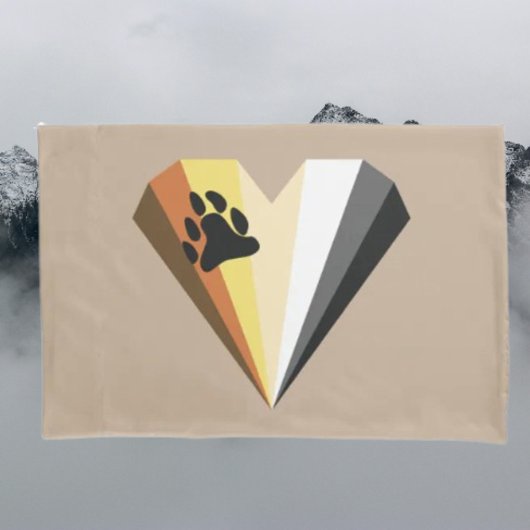 Housse D'oreillers Porte Coeur Fierté Pillowcase