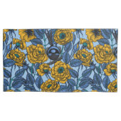 Housse D'oreillers Porté en rose (devant-gauche)