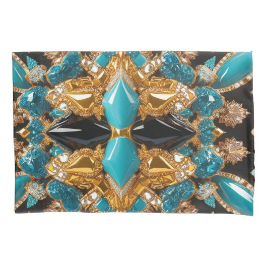 Housse D'oreillers Porte-oreiller simple avec couleurs Bahamas (devant)