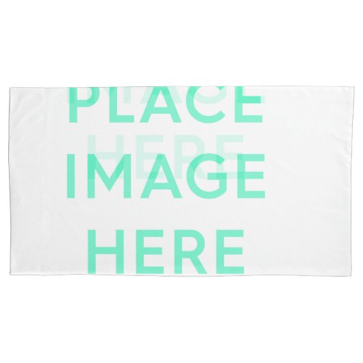 Housse D'oreillers Porte-oreiller simple, taille King (devant)