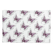 Housse D'oreillers Porte-oreiller simple taille standard/Papillon (Dos)