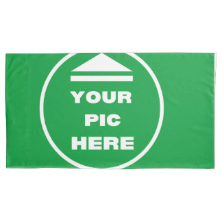 Housse D'oreillers Porte-oreiller taille King simple - Ajouter votre 