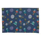 Housse D'oreillers Porte-oreillers Motif Spacship (devant)