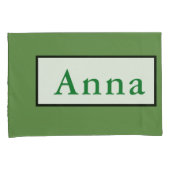 Housse D'oreillers Porte-oreilles de nom personnalisé (devant-Droit)