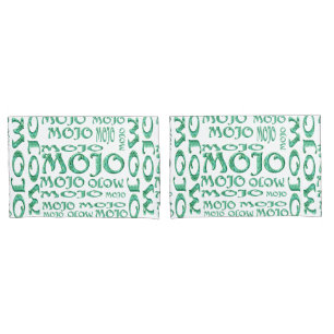 Housse D'oreillers Portes-oreillers blancs Mojo