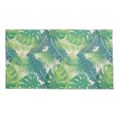 Housse D'oreillers Portes-oreillers Motif Palm Leaf (Dos)