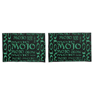 Housse D'oreillers Portes-oreillers noirs Mojo