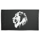 Housse D'oreillers Portrait de Lion (blanc) (devant-gauche)