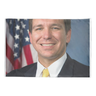 Housse D'oreillers Portrait officiel de Ron Desantis