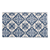 Housse D'oreillers Portugais Azulejo Bleu et Blanc (Dos-gauche)