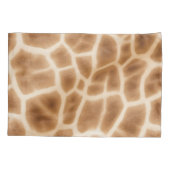 Housse D'oreillers Poster de animal crème Brown Giraffe (Dos-gauche)