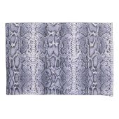 Housse D'oreillers Poster de animal de peau de serpent pourpre (devant-gauche)