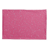 Housse D'oreillers Pots de peinture Pastel Raspberry Pink (Dos)
