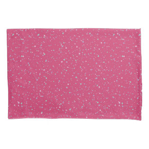 Housse D'oreillers Pots de peinture Pastel Raspberry Pink