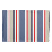 Housse D'oreillers Preppy Nautical Strited Motif (Dos)