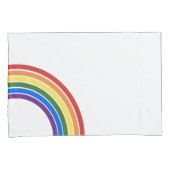 Housse D'oreillers Pride arc-en-ciel (devant-Droit)