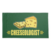 Housse D'oreillers Production de fromage drôle de CHEESEOLOGIST (Dos)