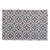 Housse D'oreillers Profil sous convention astérisque géométrique (Dos-gauche)