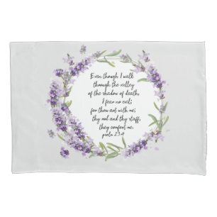 Housse D'oreillers Psaume 23 : 4 coque coussin