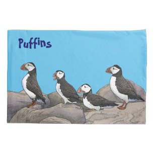 Housse D'oreillers Puffins de l'Atlantique