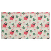 Housse D'oreillers Puggy Christmas Pilotes (devant-gauche)