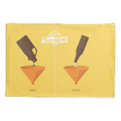 Housse D'oreillers Puis et maintenant : Puanteur de bière (Dos-gauche)