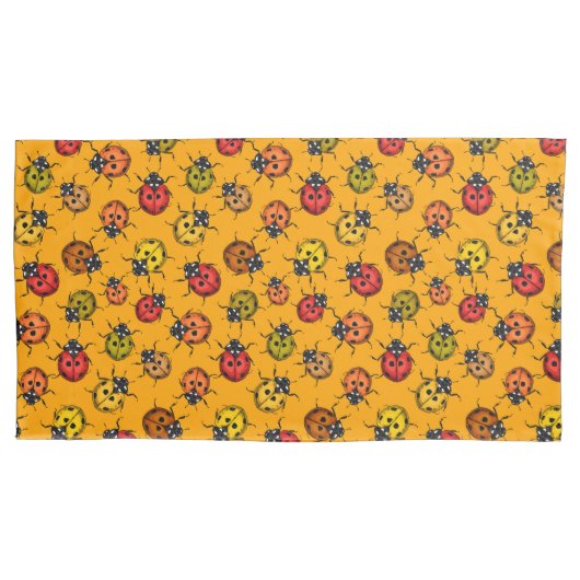 Housse D'oreillers Puits colorés (devant-gauche)