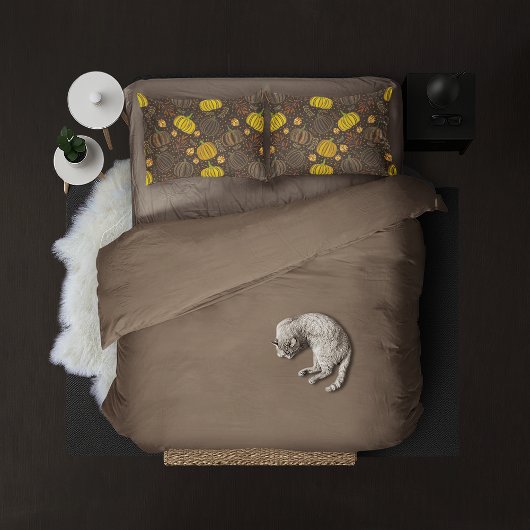 Housse D'oreillers Pumpkins Autumn Fall Harvest Pattern