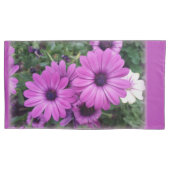 Housse D'oreillers Purple daisies (devant-gauche)