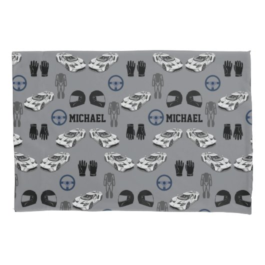 Housse D'oreillers Racing car Pillowcase (devant)