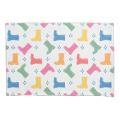 Housse D'oreillers Rainbow Pluie Boots Rainbow Day Parade Collection (devant-gauche)