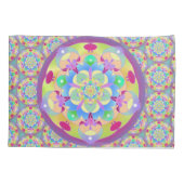 Housse D'oreillers Rainbow Song Mandala (Dos)