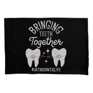 Housse D'oreillers Rapprocher les dents - Orthodontiste