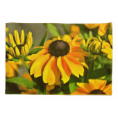 Housse D'oreillers Rayon Golden Black Eyed Susan Rudbeckias (Dos)