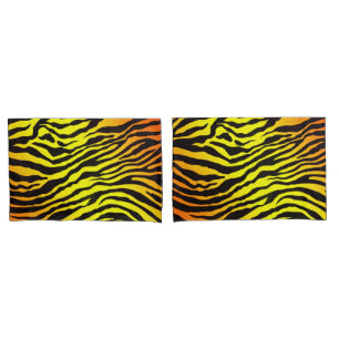 Housse D'oreillers Rayures de tigre
