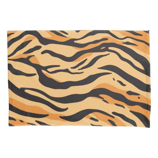 Housse D'oreillers Rayures de tigre (devant)