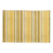 Housse D'oreillers Rayures Jaune (Dos)