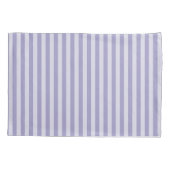 Housse D'oreillers Rayures violettes (Dos-gauche)